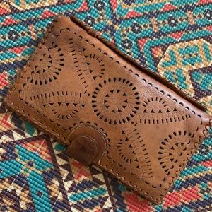 Cleobella mexicana soft leather clutch